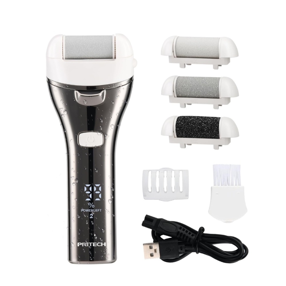 Black Foot Callus Remover Cordless And Rechargeable